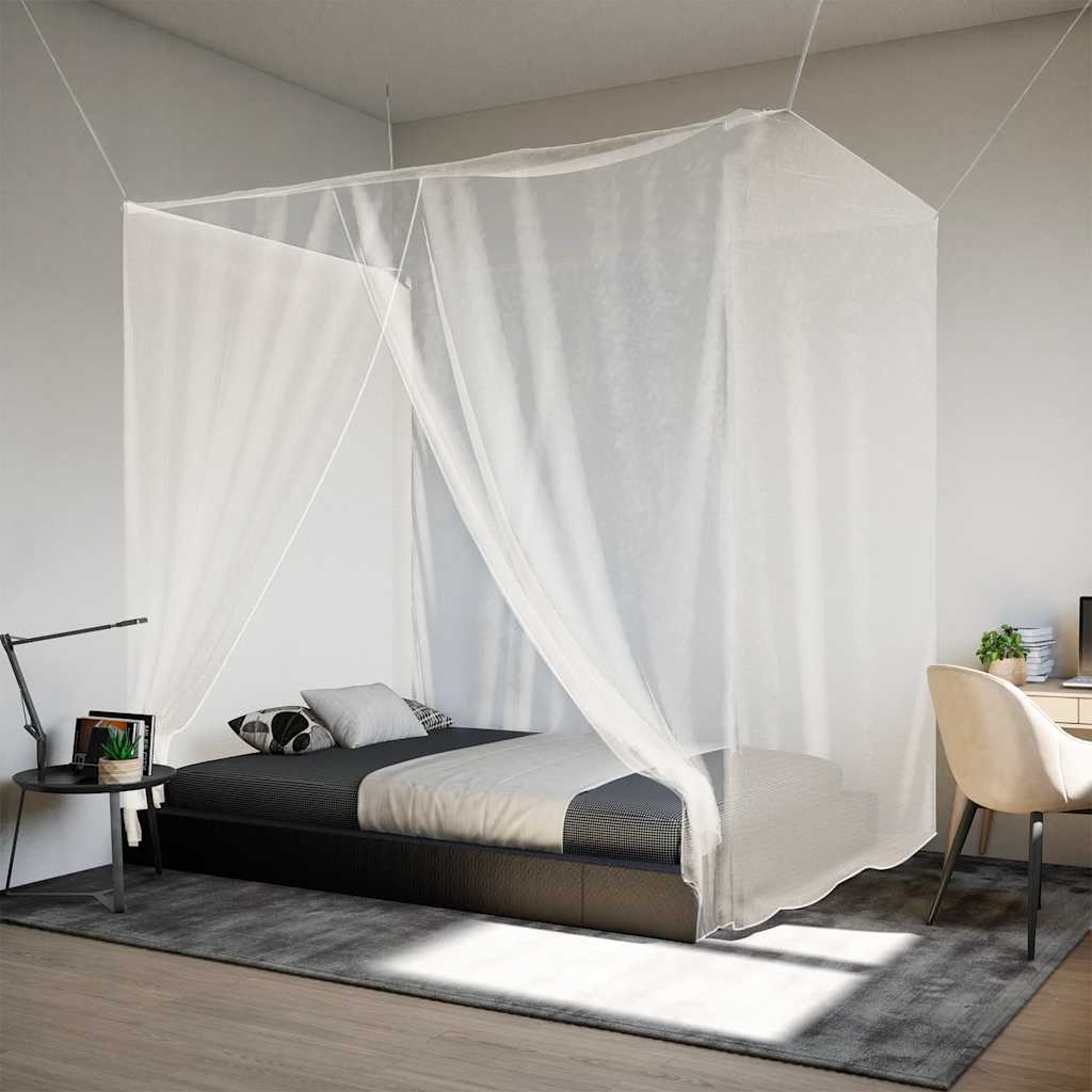 vidaXL Κουνουπιέρα Κρεμαστή 156 220x100x150 εκ. από Δίχτυ