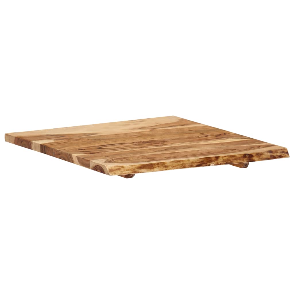 vidaXL Επιφάνεια Τραπεζιού 58 x (50-60) x 2,5 εκ. Μασίφ Ξύλο Ακακίας