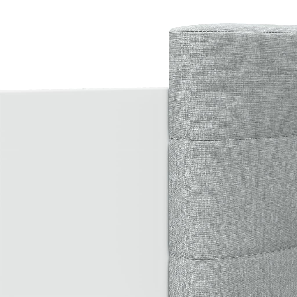 vidaXL Πλαίσιο Κρεβατιού με Κεφαλάρι Λευκό 160x200 εκ. Επεξ. Ξύλο