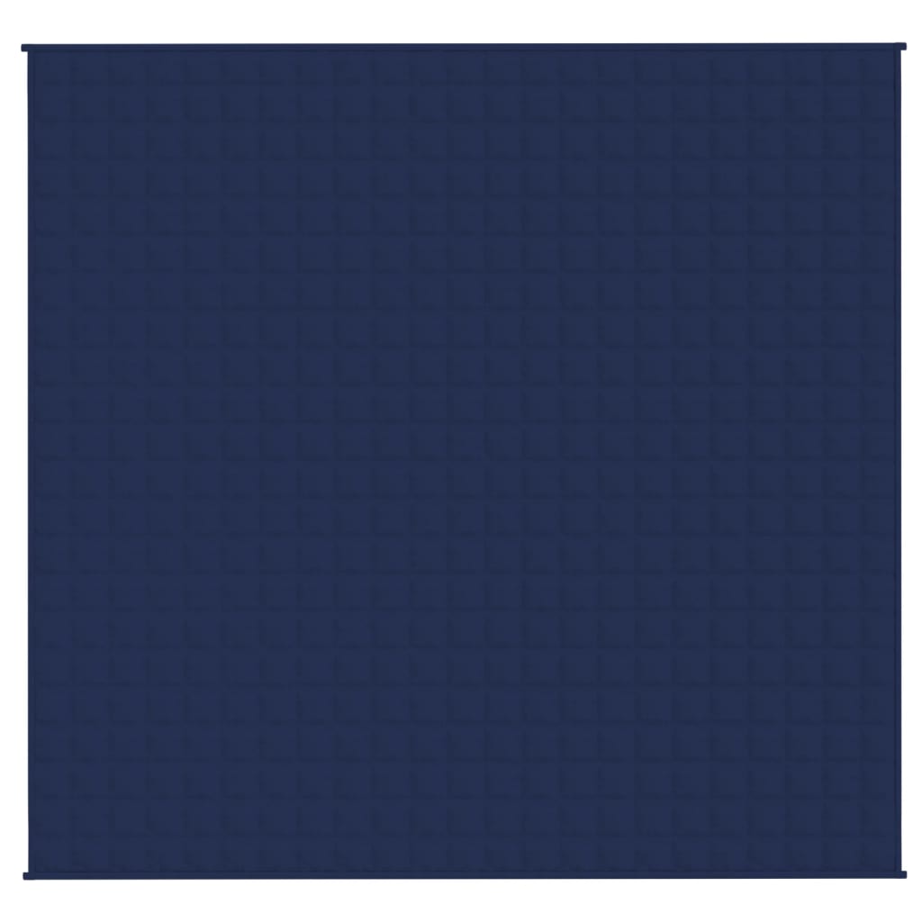 vidaXL Κουβέρτα Βαρύτητας Μπλε 220 x 235 εκ. 15 κ. Υφασμάτινη