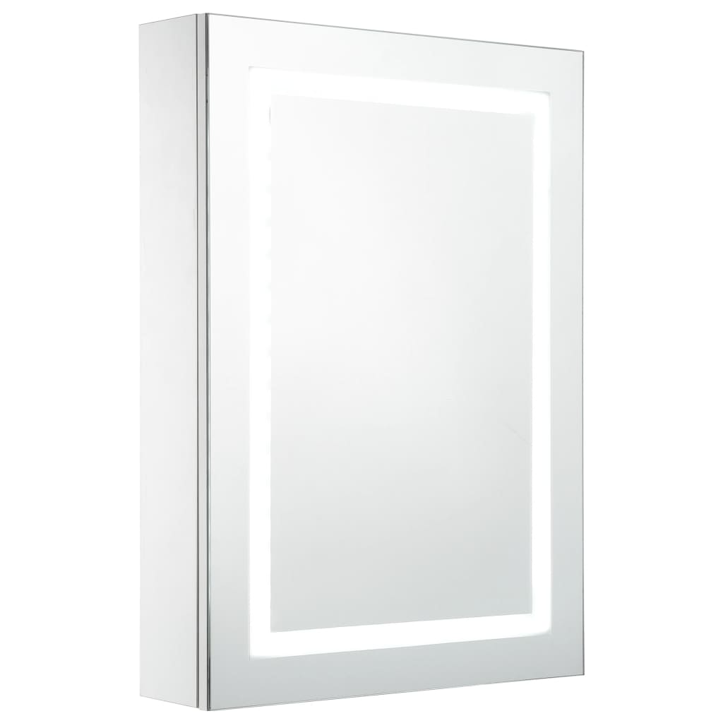 vidaXL Ντουλάπι Μπάνιου με Καθρέφτη και Φωτισμό LED 50 x 13 x 70 εκ.