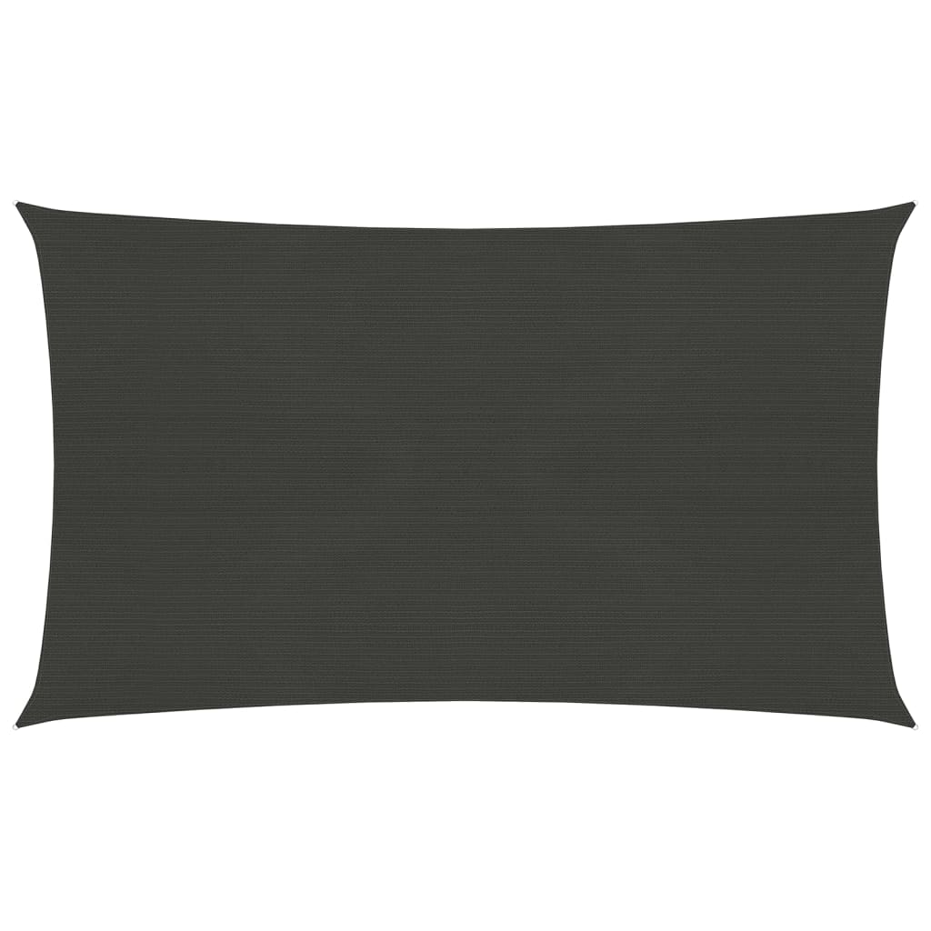 vidaXL Πανί Σκίασης Ανθρακί 6 x 8 μ. από HDPE 160 γρ./μ²