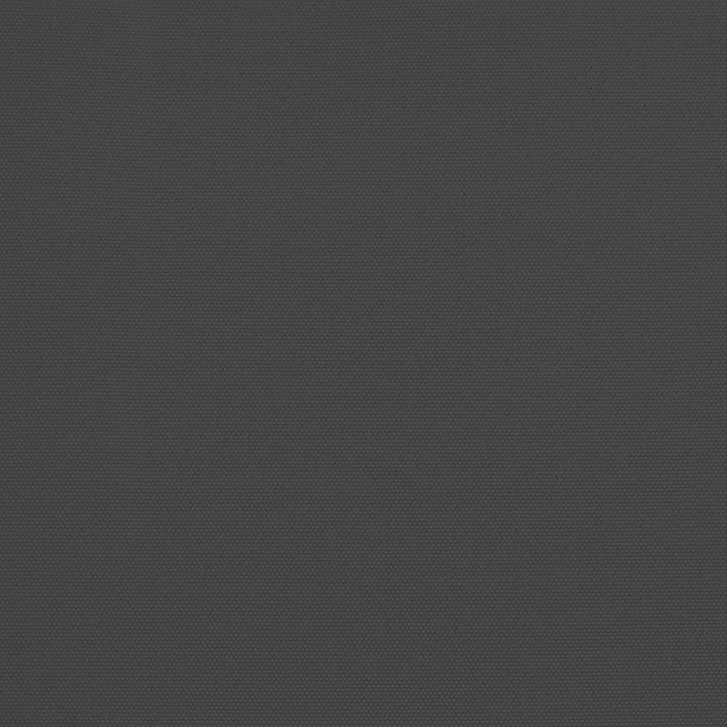 vidaXL Ομπρέλα Βεράντας Ημικυκλική Ανθρακί 300x155 εκ Ιστός Αλουμινίου