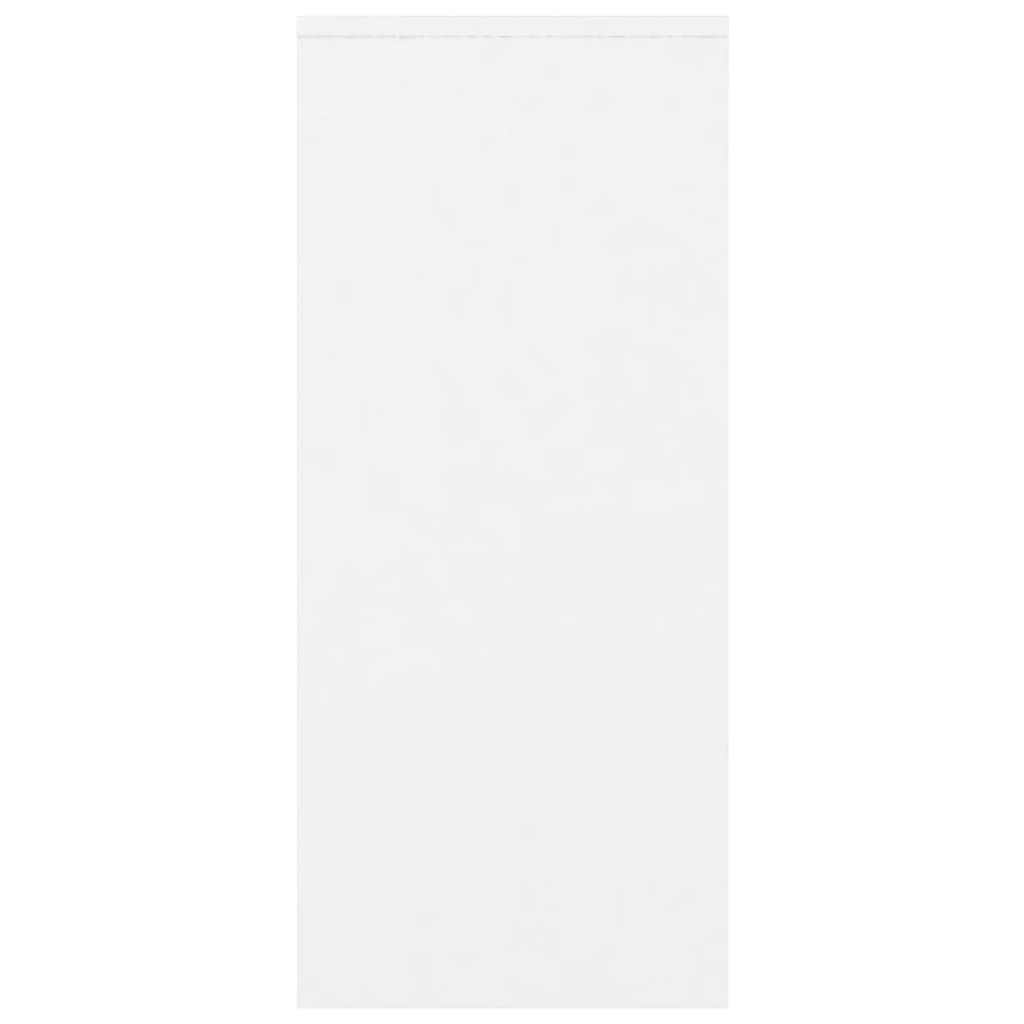 vidaXL Μπουφές Λευκός 102 x 33 x 75 εκ. από Μοριοσανίδα