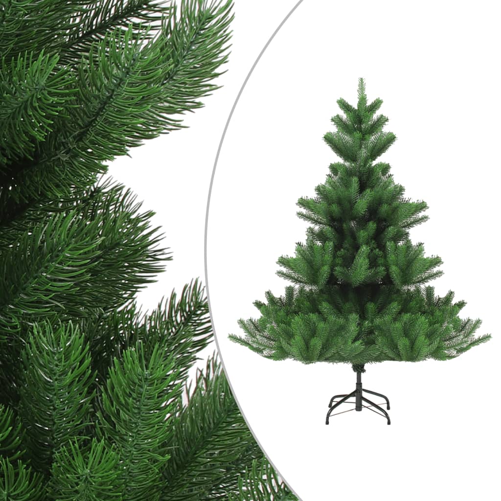 vidaXL Χριστ. Δέντρο Έλατο Nordmann Τεχνητό Προφωτισμένο Πράσινο 240εκ