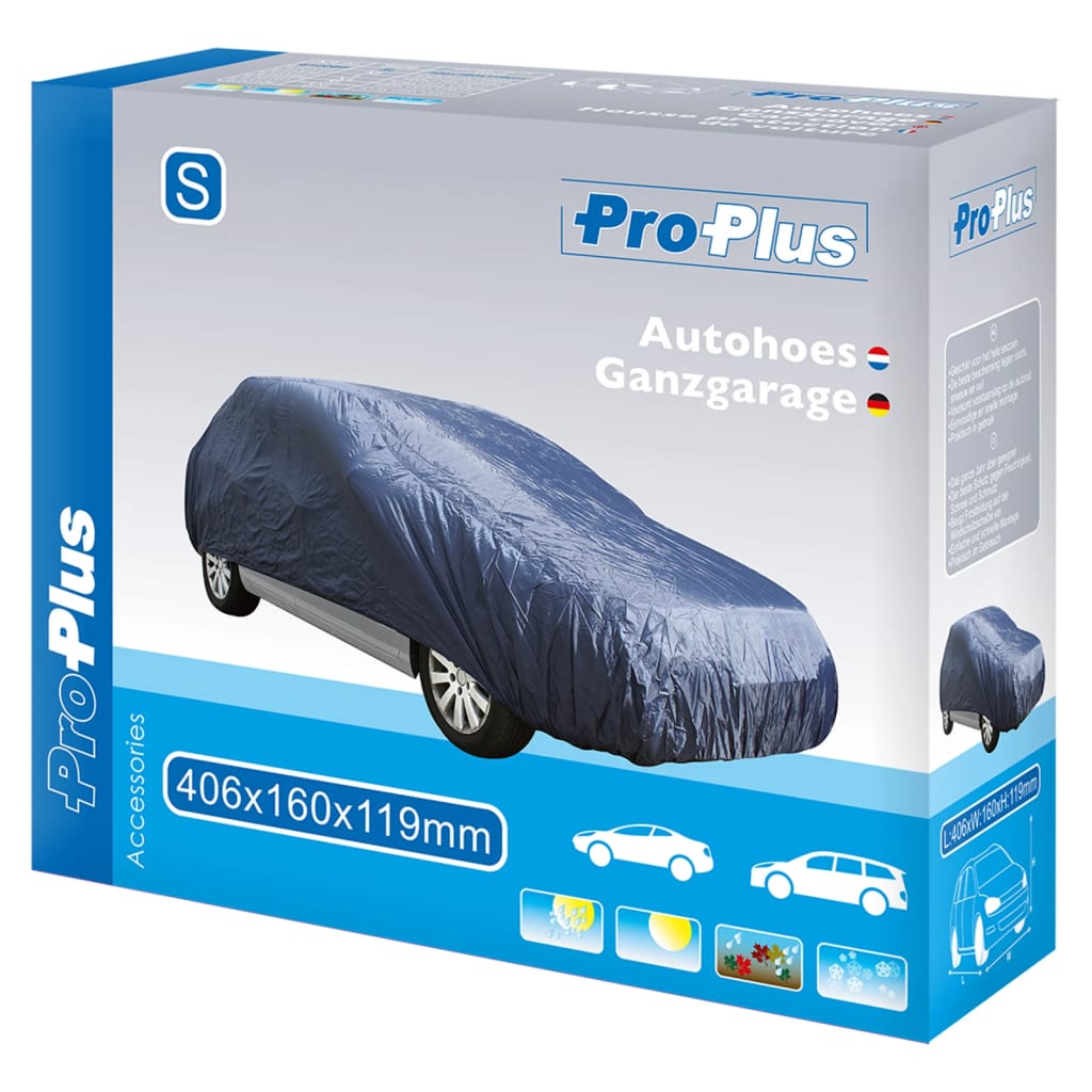 ProPlus Κουκούλα Αυτοκινήτου Σκούρο Μπλε S 406 x 160 x 119 εκ.