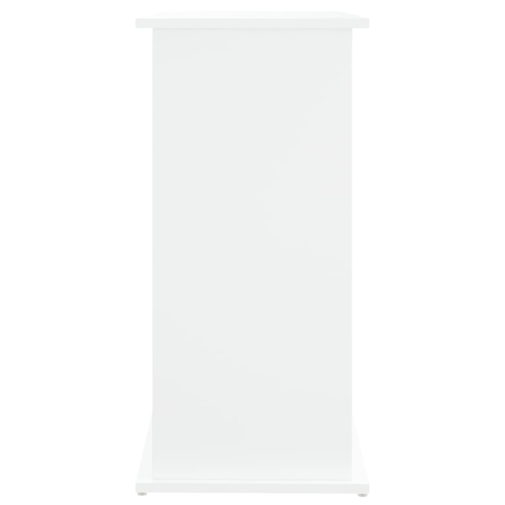 vidaXL Βάση Ενυδρείου Λευκή 81 x 36 x 73 εκ. από Επεξεργασμένο Ξύλο