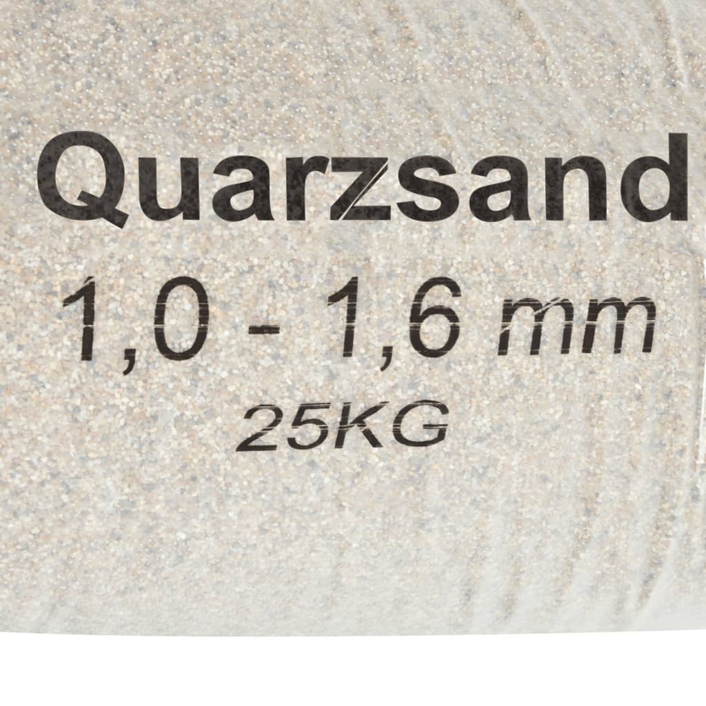 vidaXL Άμμος Φίλτρων 25 κ. 1,0 - 1,6 χιλ.