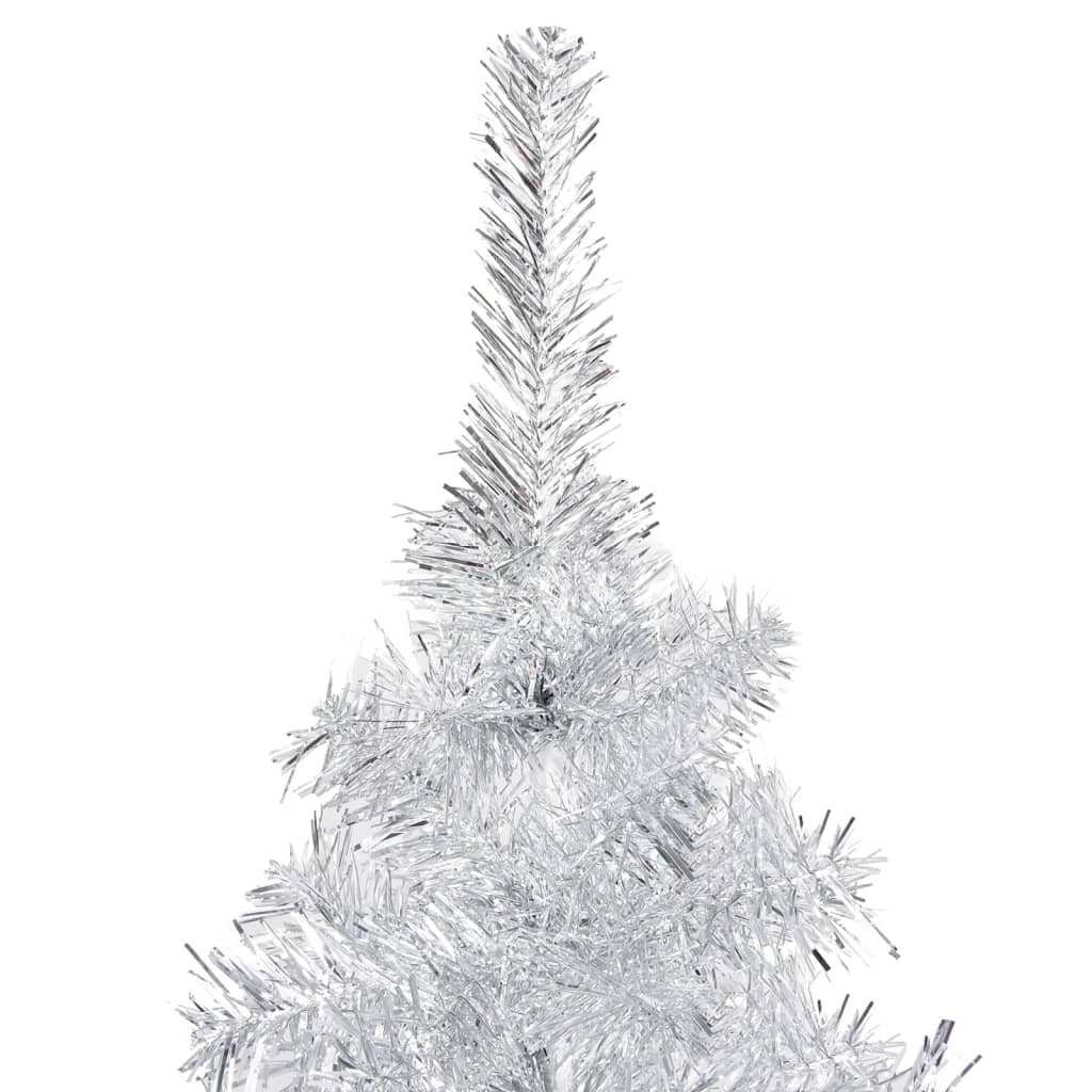 vidaXL Χριστουγεν. Δέντρο Προφωτισμένο Τεχνητό Βάση Χρυσό 240 εκ PET