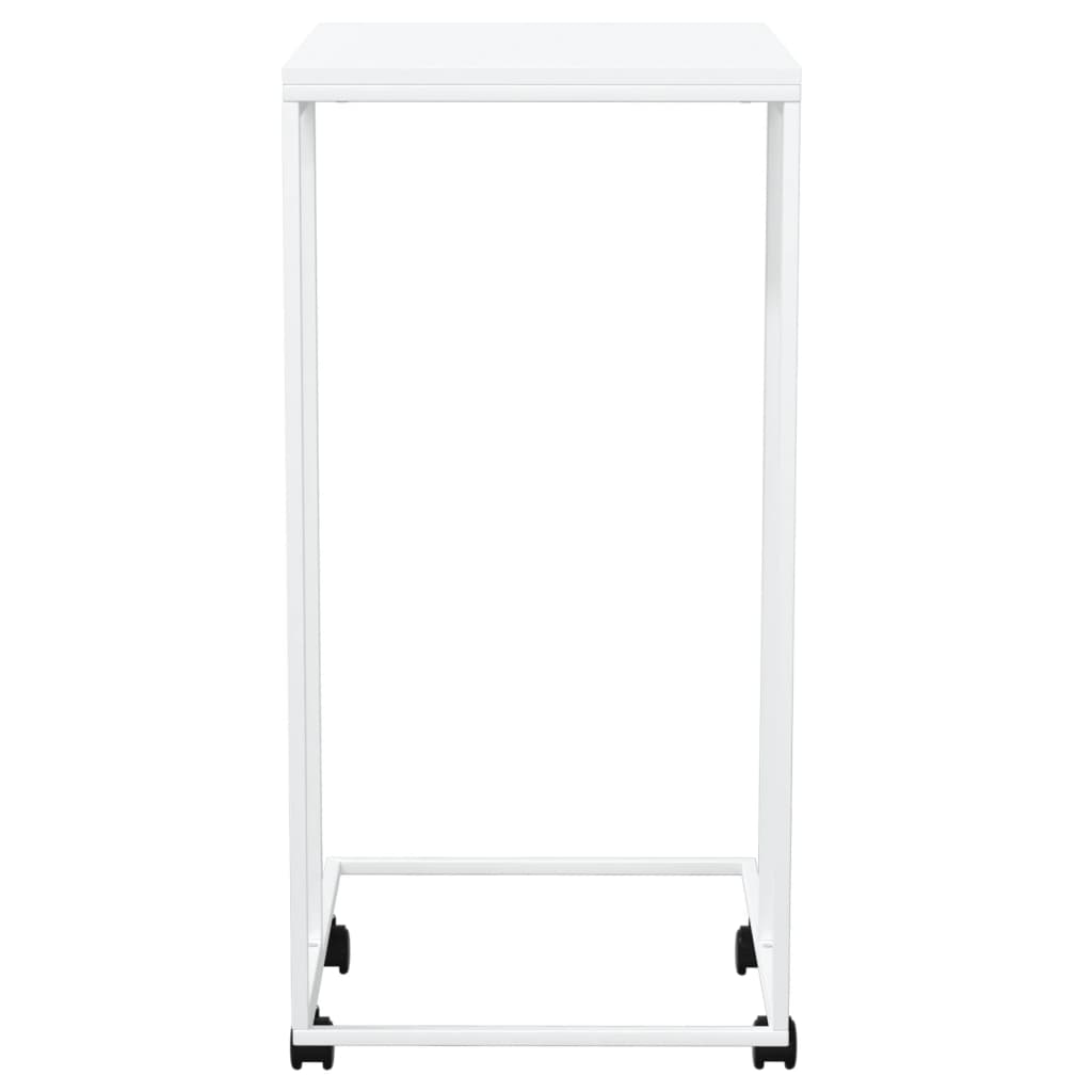 vidaXL Βοηθητικό Τραπέζι με Ρόδες Λευκό 40x30x63,5 εκ. Επεξεργ. Ξύλο