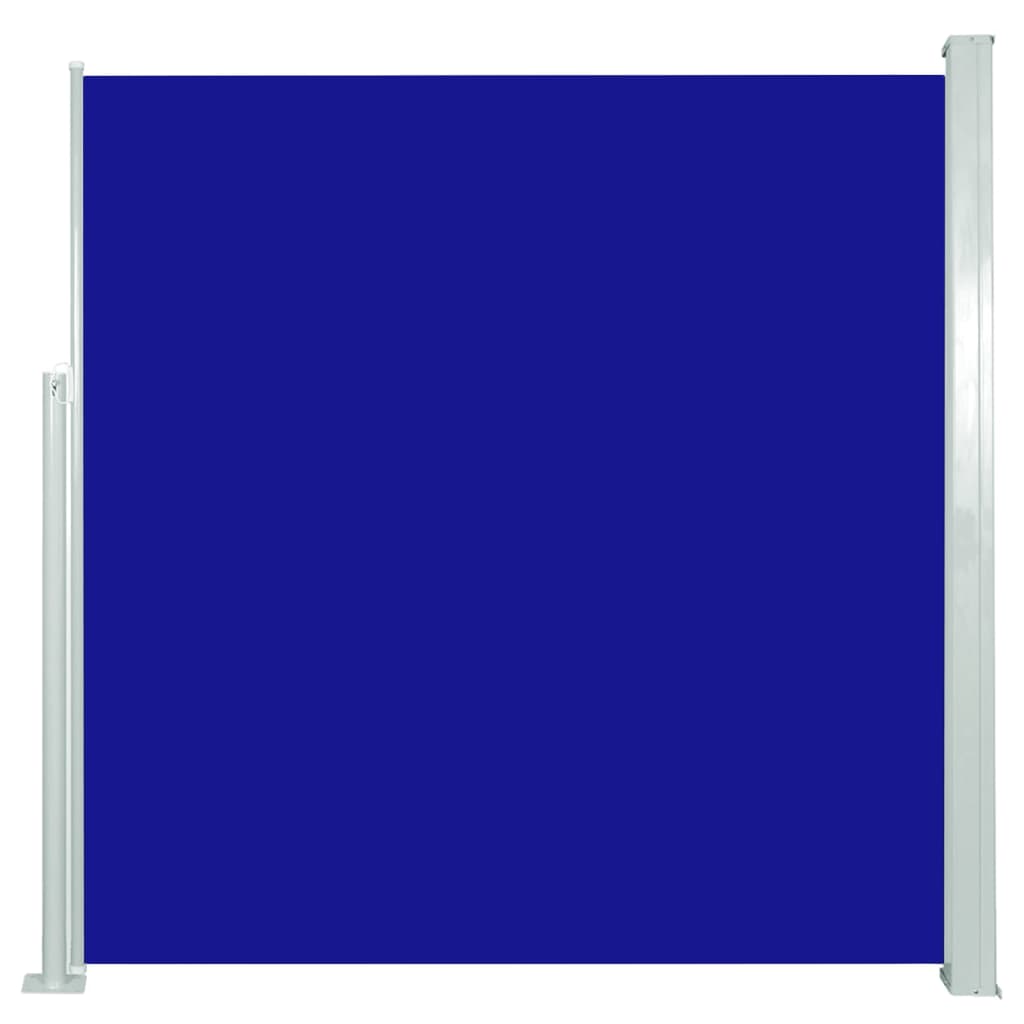 vidaXL Σκίαστρο Πλαϊνό Συρόμενο Μπλε 140 x 300 εκ.