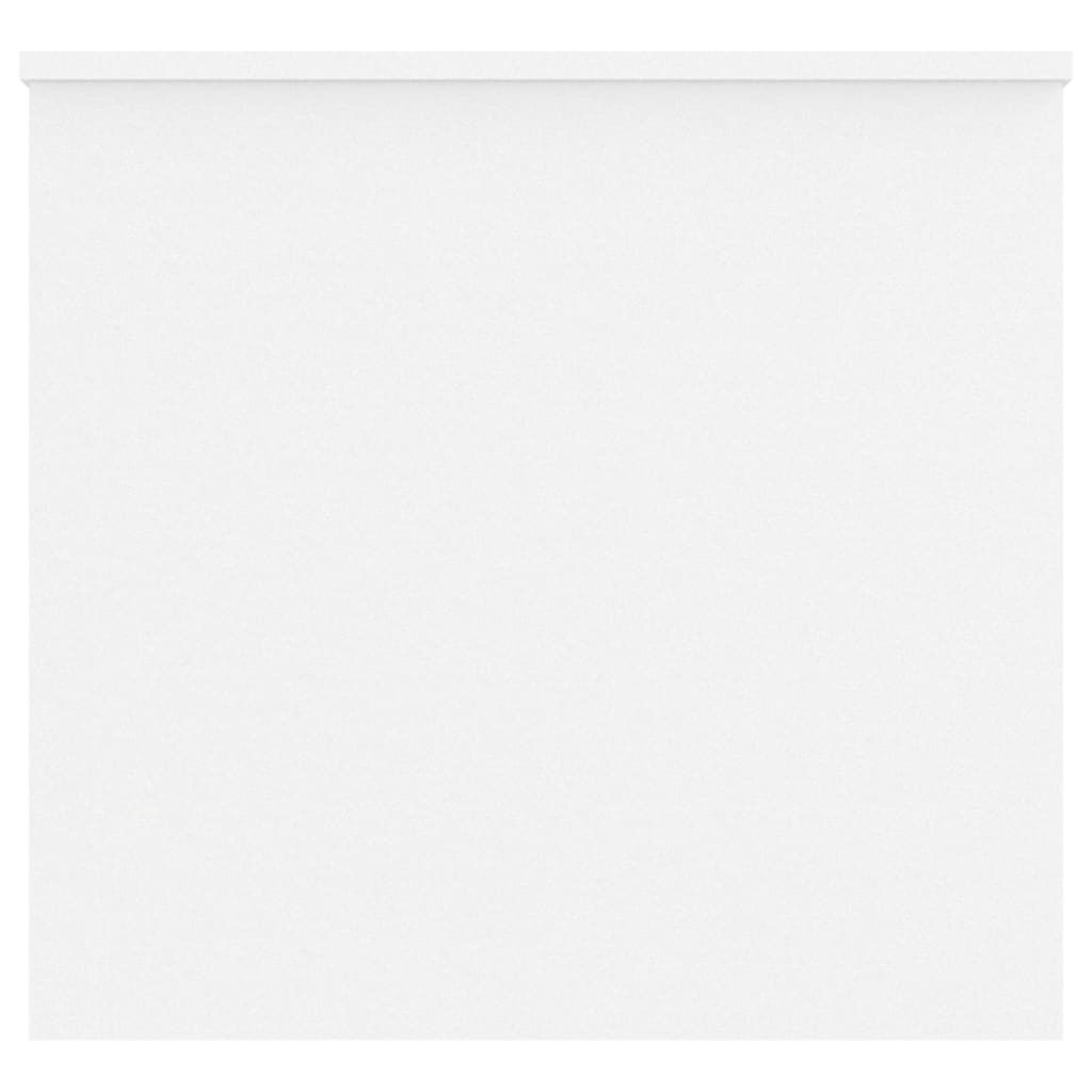 vidaXL Τραπεζάκι Σαλονιού Λευκό 102x55,5x52,5 εκ. Επεξεργασμένο Ξύλο