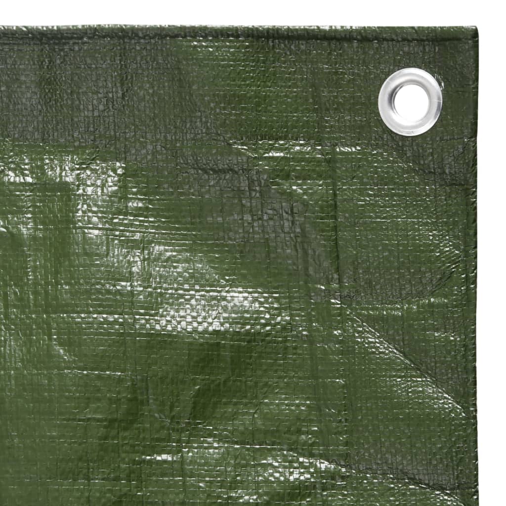 vidaXL Μουσαμάς Πράσινος 180 γρ./μ.² 4x4 μ. από HDPE