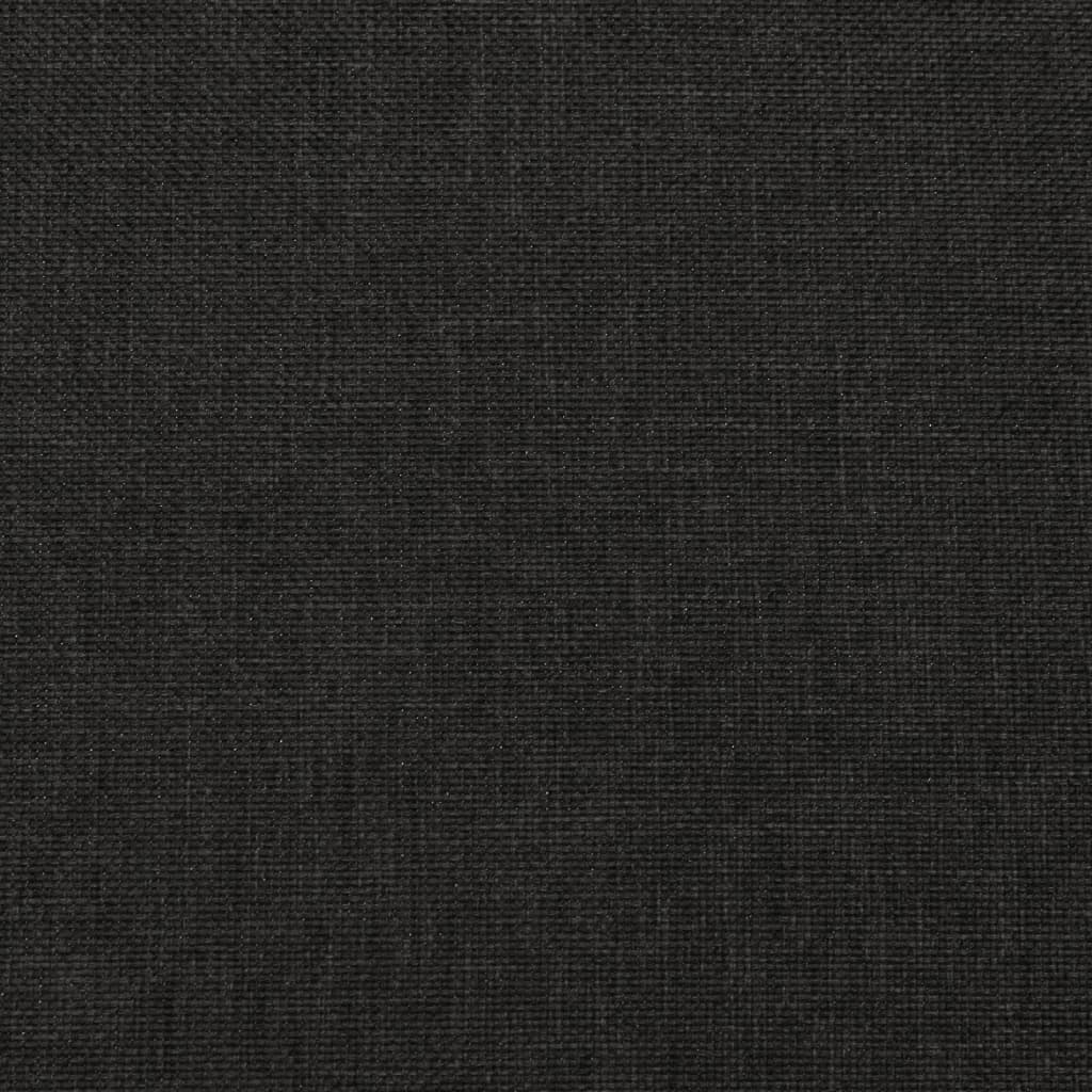vidaXL Υποπόδιο Μαύρο 78 x 56 x 32 εκ. από Ύφασμα