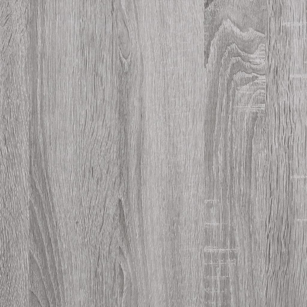 vidaXL Ραφιέρα Κουζίνας 6 Επιπέδων Γκρι Sonoma 90x40x180 εκ Επεξ. Ξύλο