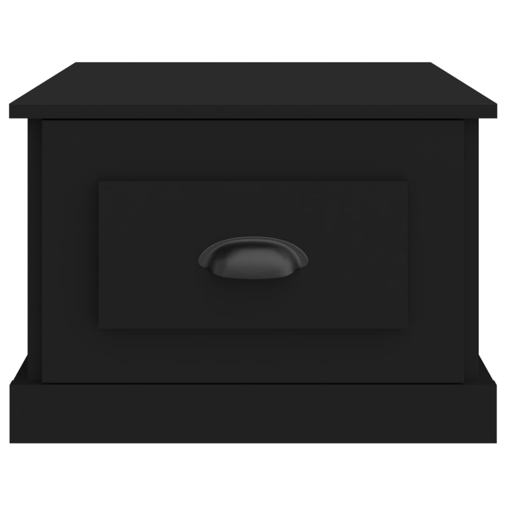 vidaXL Τραπεζάκι Σαλονιού Μαύρο 50x50x35 εκ. από Επεξεργασμένο Ξύλο