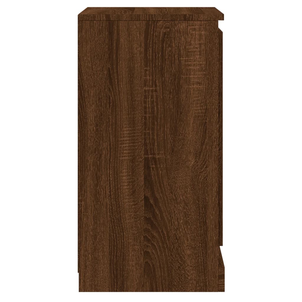 vidaXL Ντουλάπι Καφέ Δρυς 37,5 x 35,5 x 67,5 εκ. Επεξεργασμένο Ξύλο