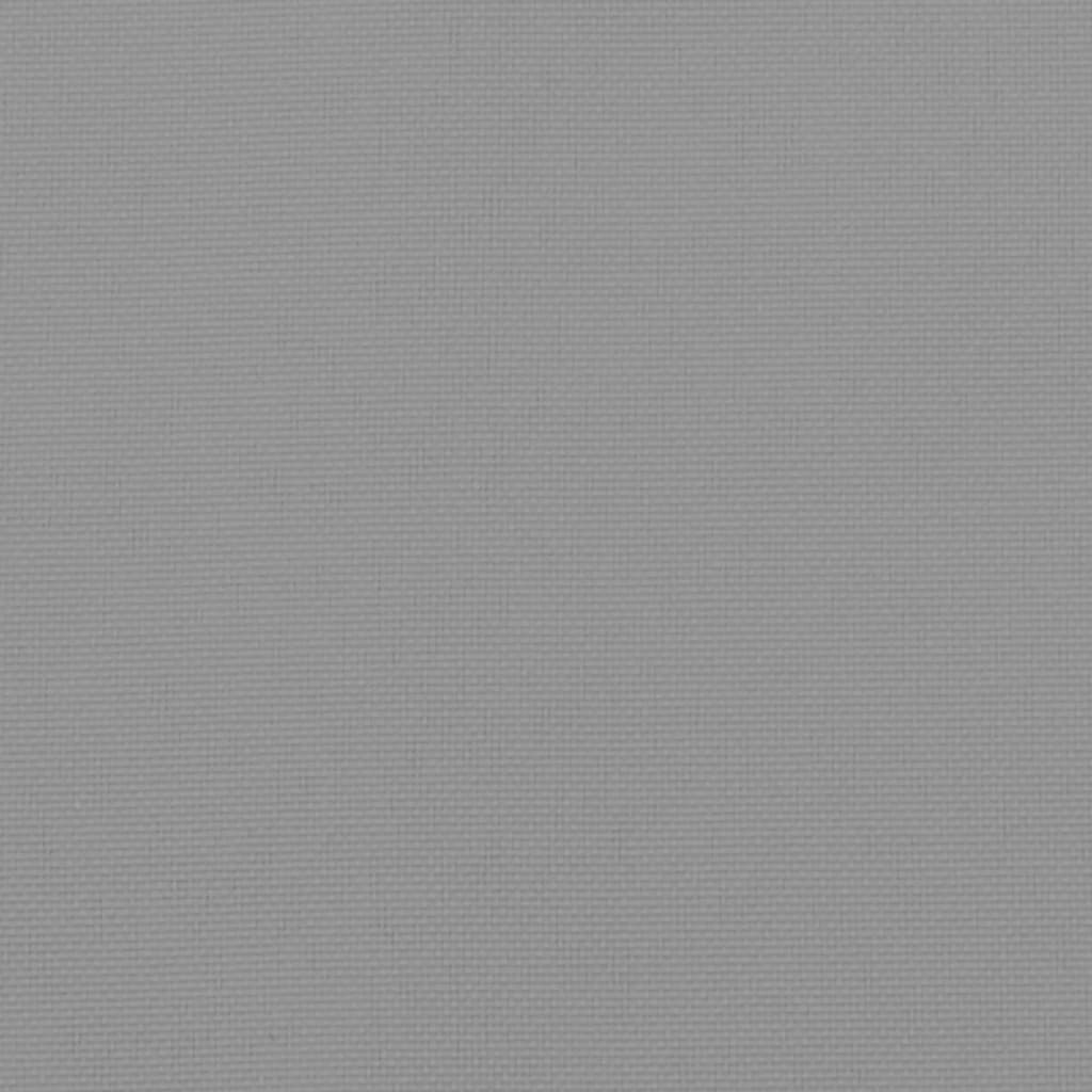 vidaXL Μαξιλάρια Καρέκλας 6 τεμ. Γκρι 50 x 50 x 7 εκ. Υφασμάτινα