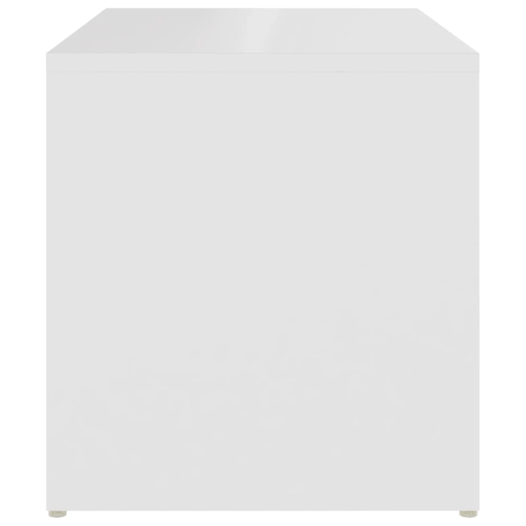 vidaXL Τραπέζι Βοηθητικό Λευκό 59 x 36 x 38 εκ. από Μοριοσανίδα