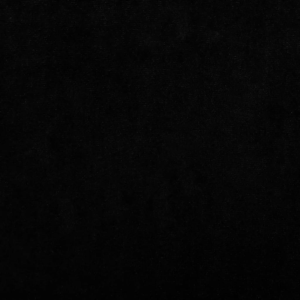 vidaXL Κρεβάτι Σκύλου Μαύρο 70 x 45 x 30 εκ. Βελούδινο