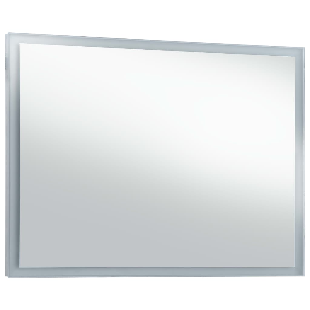 vidaXL Καθρέφτης Μπάνιου Τοίχου με LED 100 x 60 εκ.
