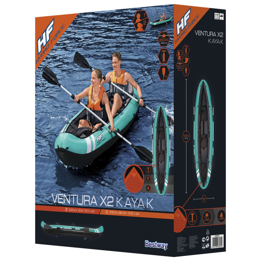 Bestway Hydro-Force Καγιάκ Ventura X2 330 x 86 εκ.