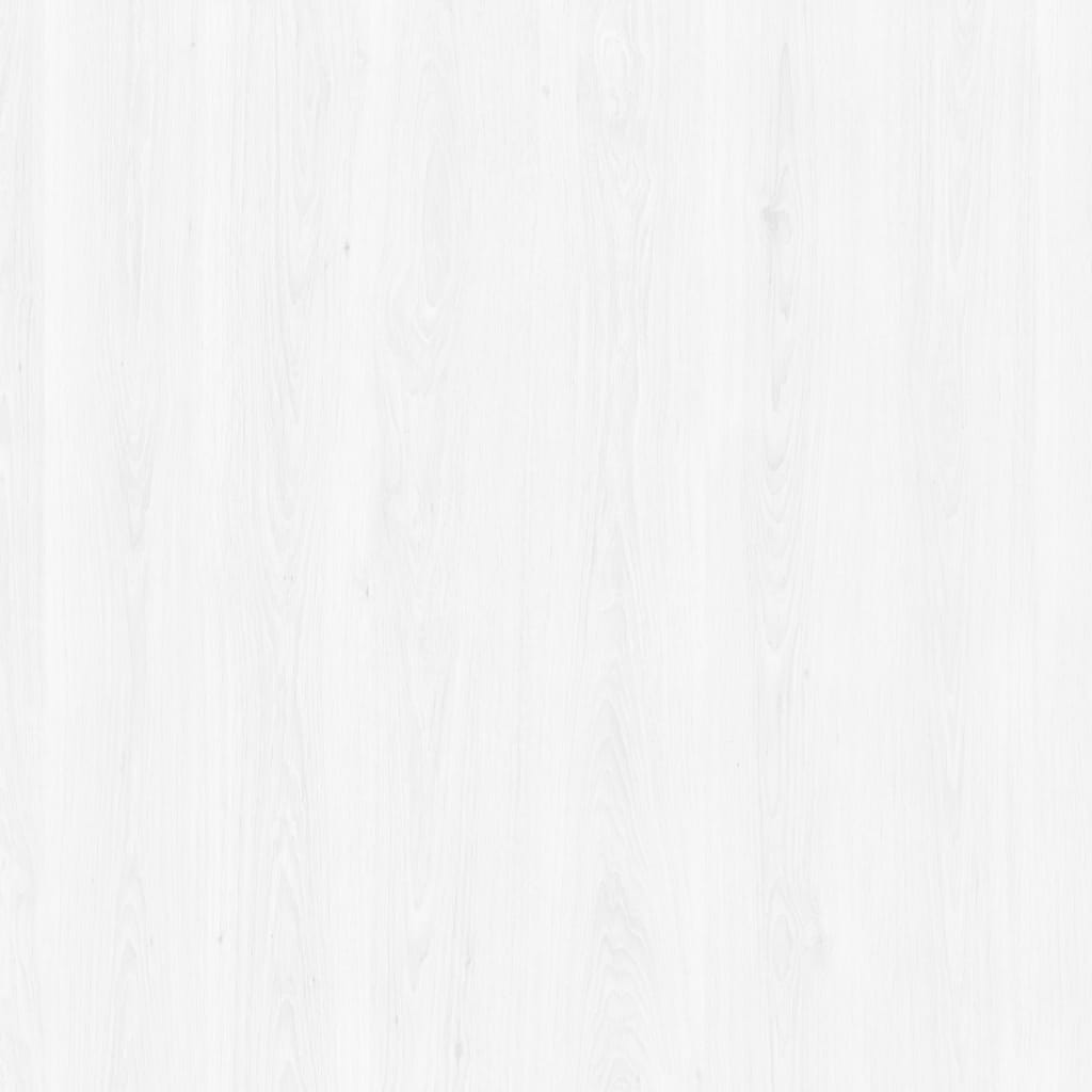 vidaXL Μεμβράνες Αυτοκόλ. για Έπιπλα 2 τεμ Λευκό Ξύλο 500x90 εκ. PVC