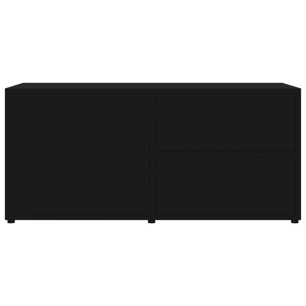 vidaXL Έπιπλο Τηλεόρασης Μαύρο 80 x 34 x 36 εκ. από Μοριοσανίδα