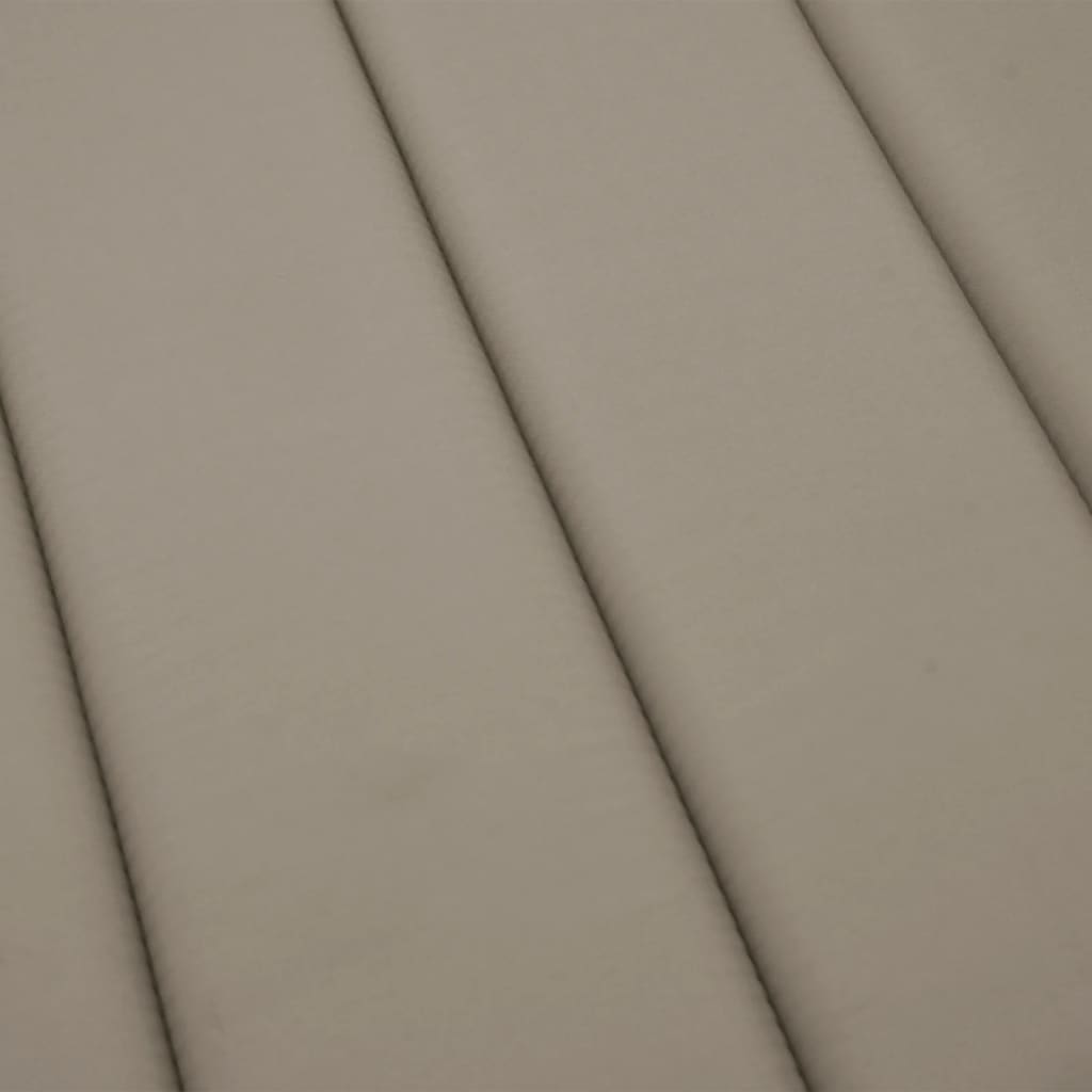 vidaXL Μαξιλάρι Ξαπλώστρας Taupe 200 x 50 x 3εκ. από Ύφασμα Oxford
