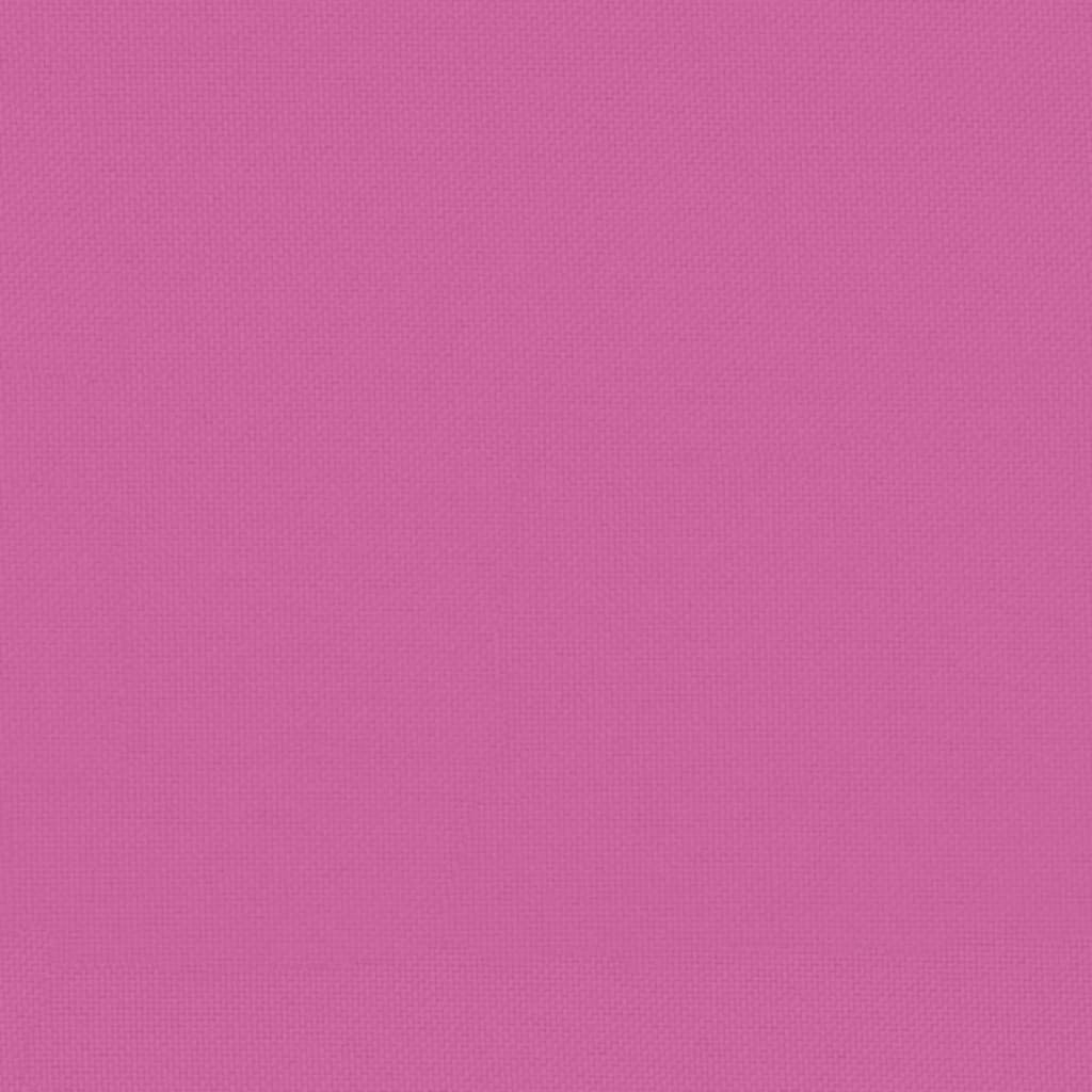 vidaXL Μαξιλάρι Παλέτας Ροζ 58 x 58 x 10 εκ. από Ύφασμα Oxford