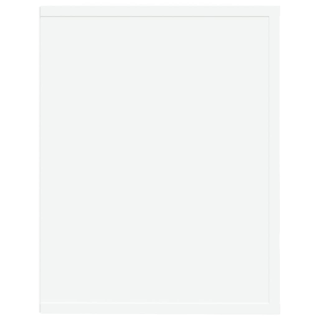 vidaXL Παπουτσοθήκη Λευκή 75x35x45 εκ. από Επεξεργασμένο Ξύλο