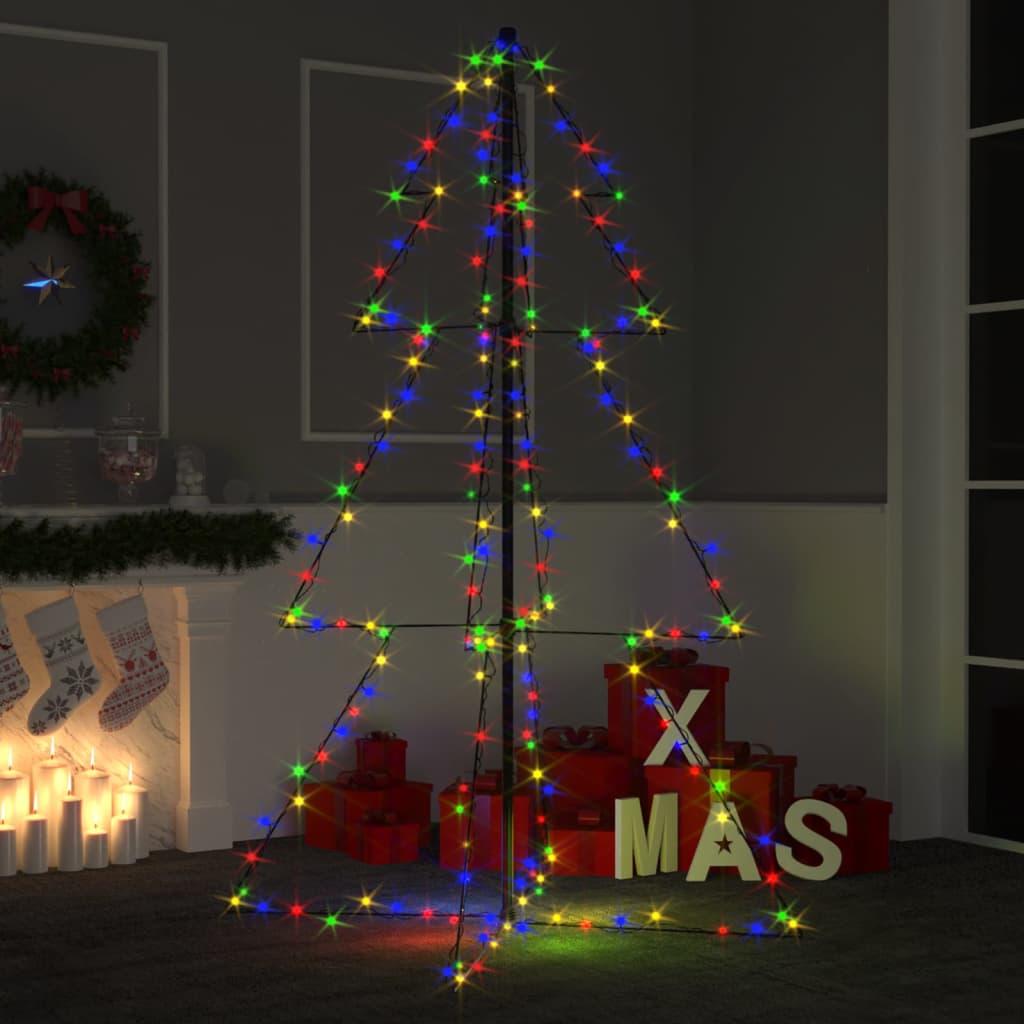 vidaXL Δέντρο από Φωτάκια 200 LED Εσωτ./Εξωτ. Χώρου 95 x 150 εκ.