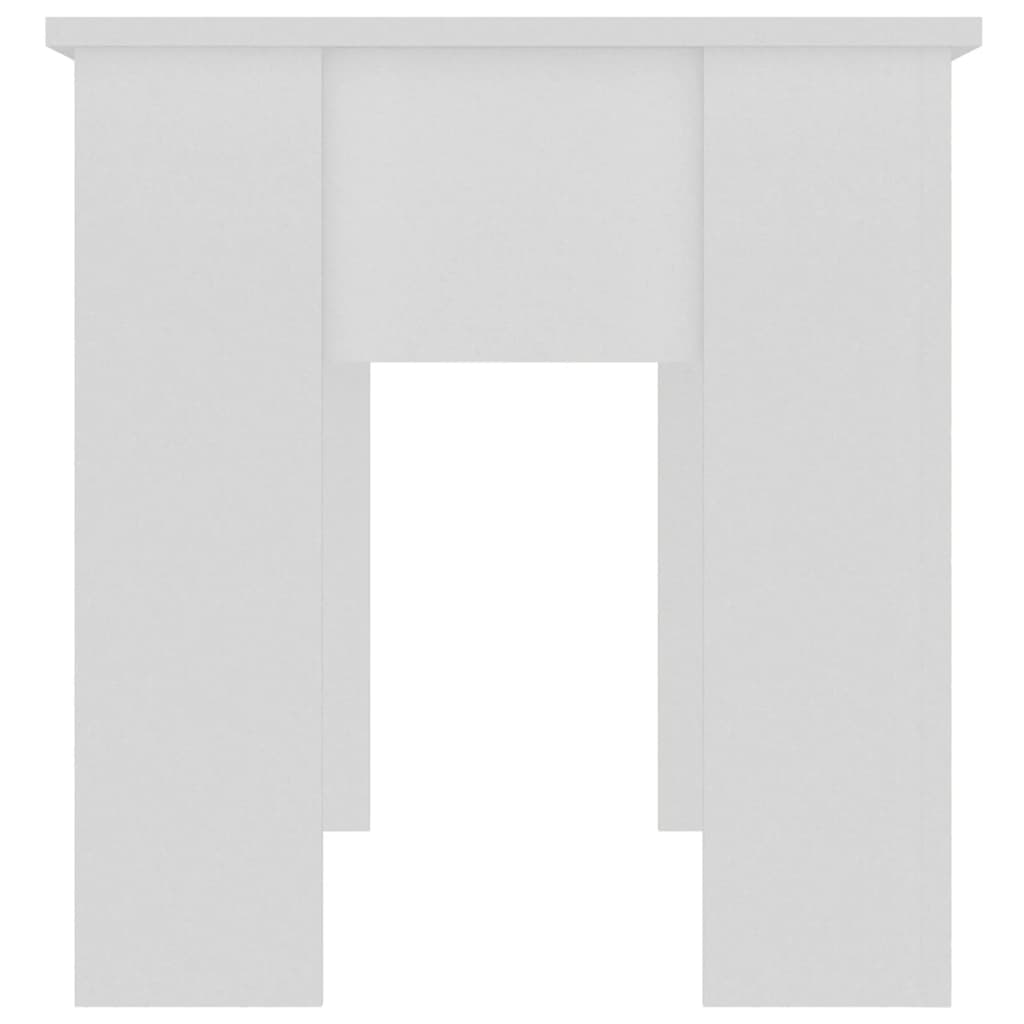 vidaXL Τραπεζάκι Σαλονιού Λευκό 101 x 49 x 52 εκ. Επεξεργασμένο Ξύλο