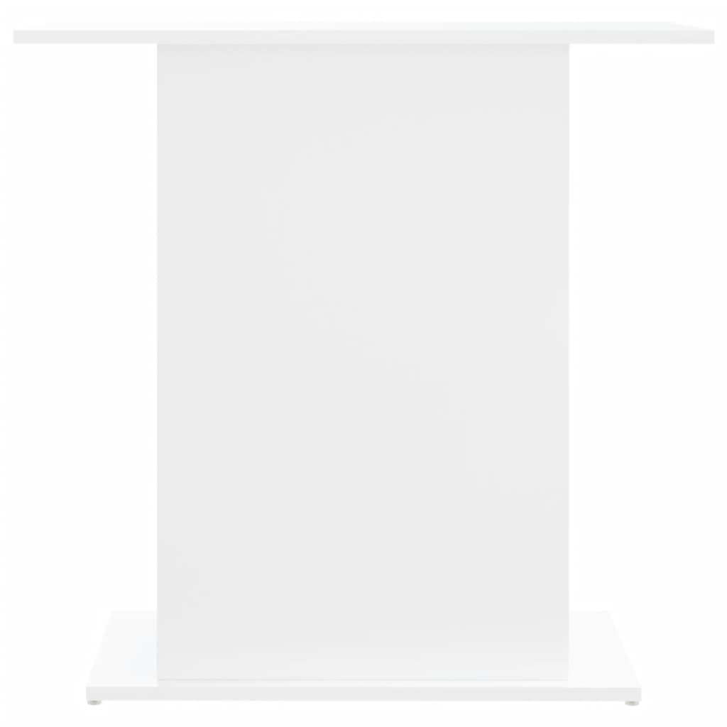 vidaXL Βάση Ενυδρείου Λευκή 75x36x72,5 εκ. από Επεξεργασμένο Ξύλο
