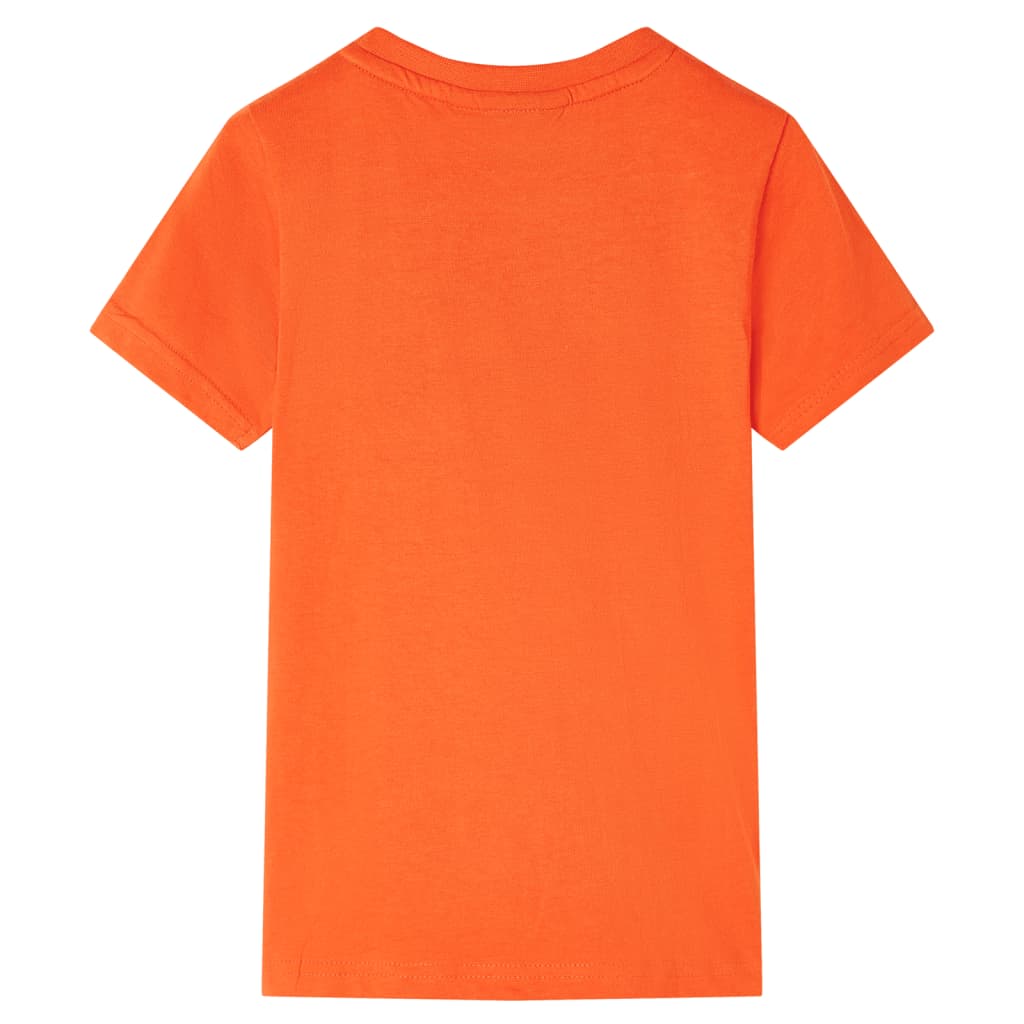 Μπλουζάκι Παιδικό Σκούρο Πορτοκαλί 92