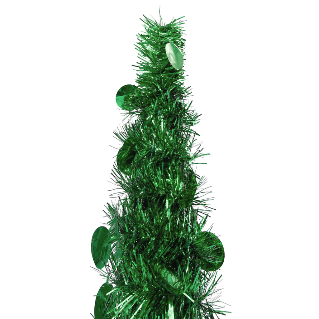 vidaXL Χριστουγεννιάτικο Δέντρο Τεχνητό Pop-Up Πράσινο 180 εκ. από PET