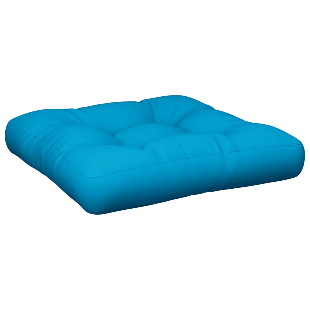 vidaXL Μαξιλάρι Καναπέ Παλέτας Μπλε 58 x 58 x 10 εκ.