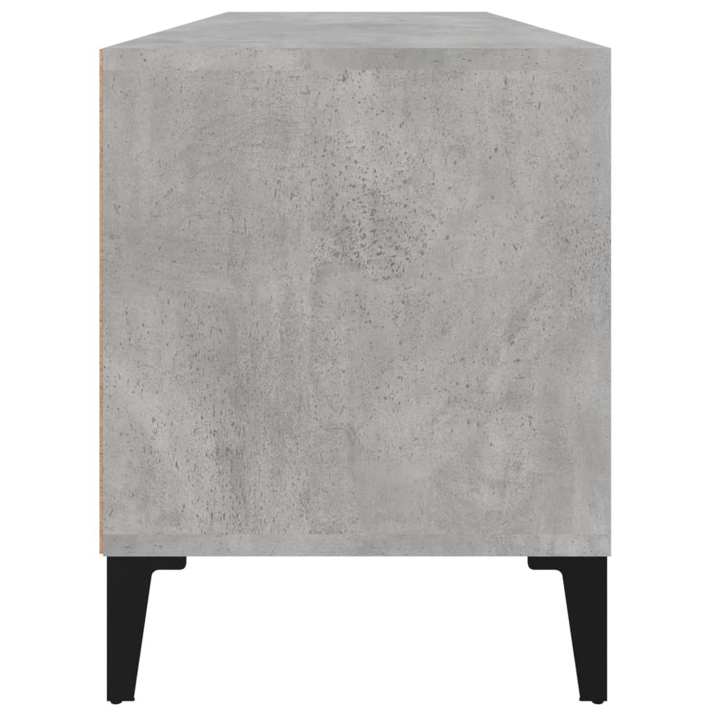vidaXL Έπιπλο Τηλεόρασης Γκρι Σκυρ. 100 x 34,5 x 44,5 εκ. Επεξ. Ξύλο