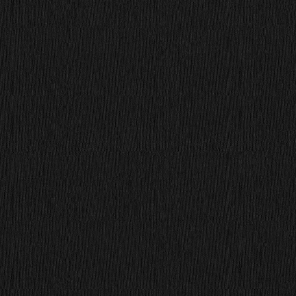 vidaXL Διαχωριστικό Βεράντας Μαύρο 90 x 600 εκ. Ύφασμα Oxford