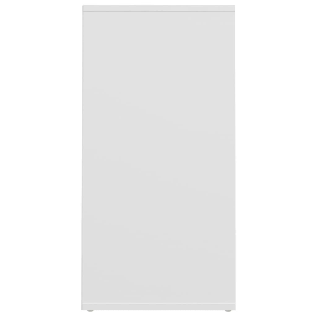 vidaXL Παπουτσοθήκες 2 τεμ. Λευκές 31,5 x 35 x 70 εκ. από Μοριοσανίδα