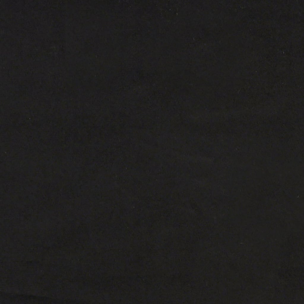 vidaXL Καναπές Κρεβάτι Γωνιακός Μαύρος 271 x 140 x 70 εκ. Βελούδινος
