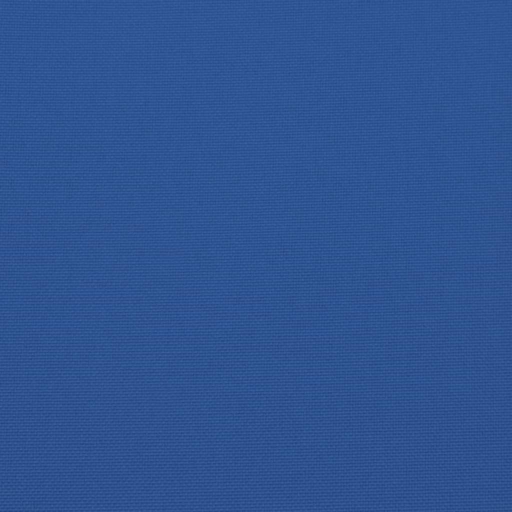 vidaXL Μαξιλάρι Παλέτας Μπλε Ρουά 60 x 40 x 12 εκ. Υφασμάτινο