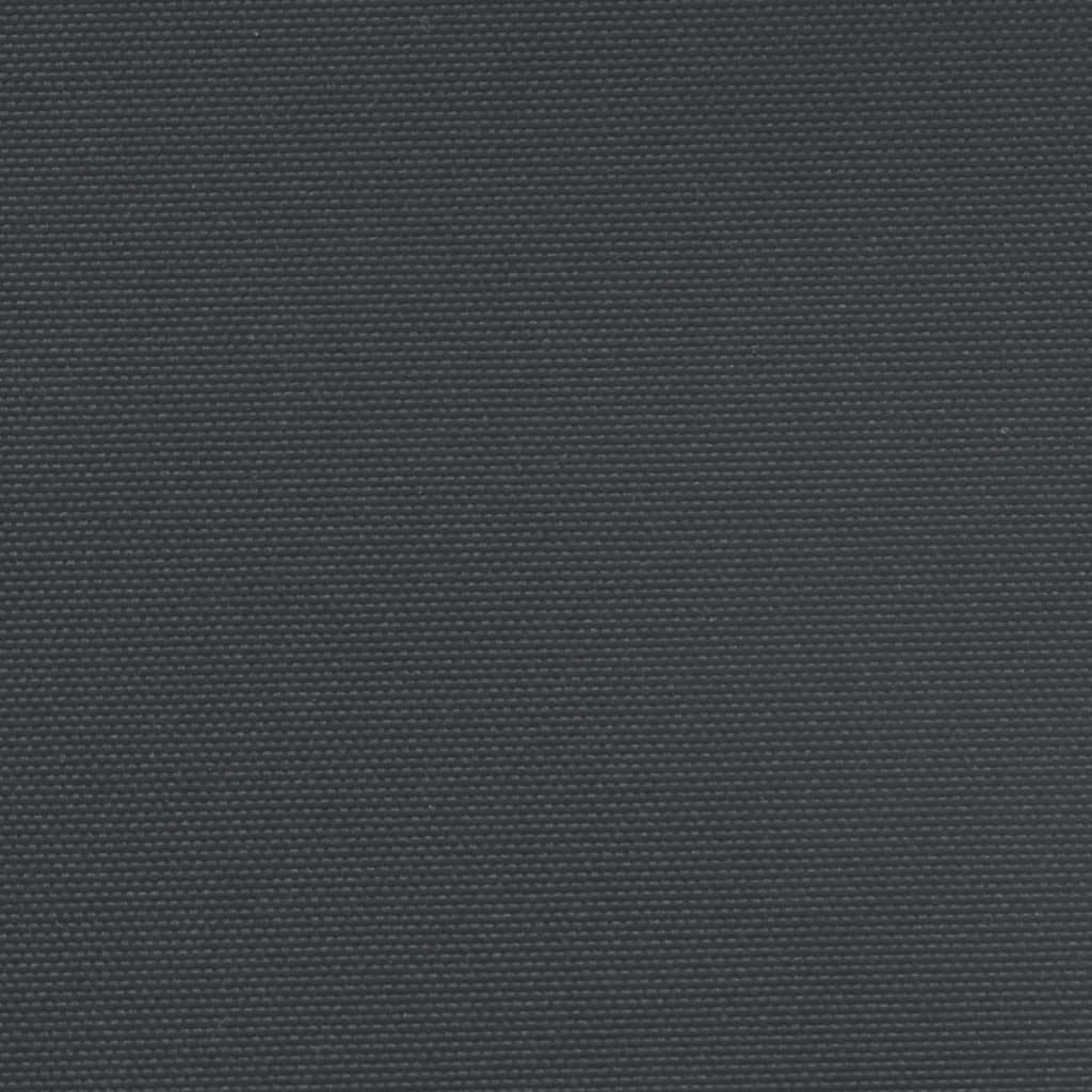 vidaXL Σκίαστρο Πλαϊνό Συρόμενο Μαύρο 160 x 1200 εκ.