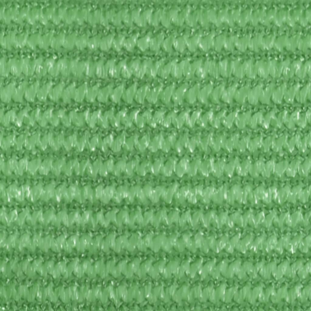 vidaXL Πανί Σκίασης Ανοιχτό Πράσινο 4,5x4,5x4,5 μ. από HDPE 160 γρ./μ²