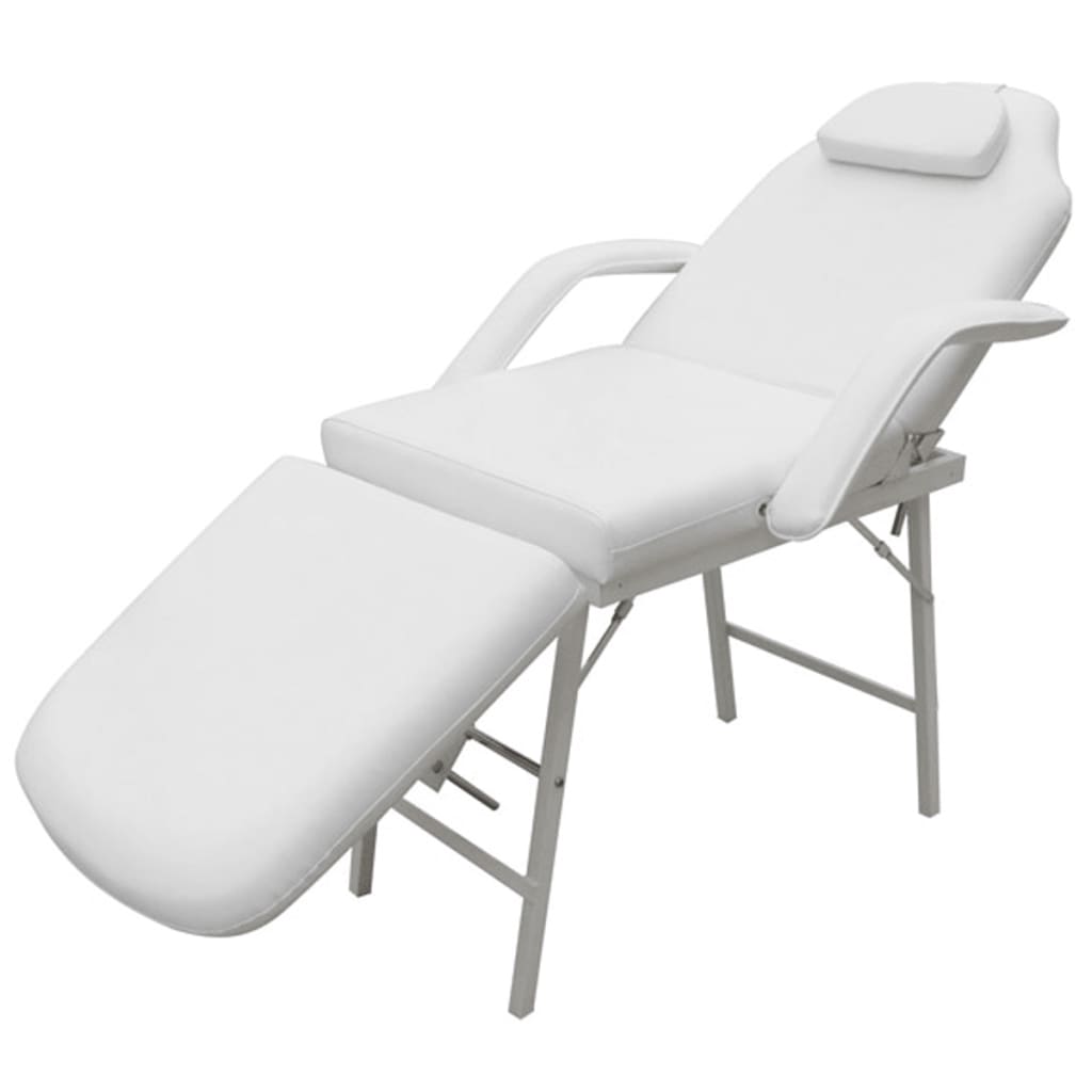 Καρέκλα Θεραπείας Ρυθμιζόμενη Πλάτη & Υποπόδιο Λευκή