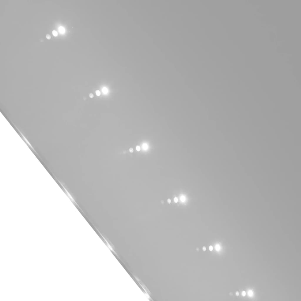 Καθρέφτης Μπάνιου 100x60cm（Μ x Υ) με Φώτα LED