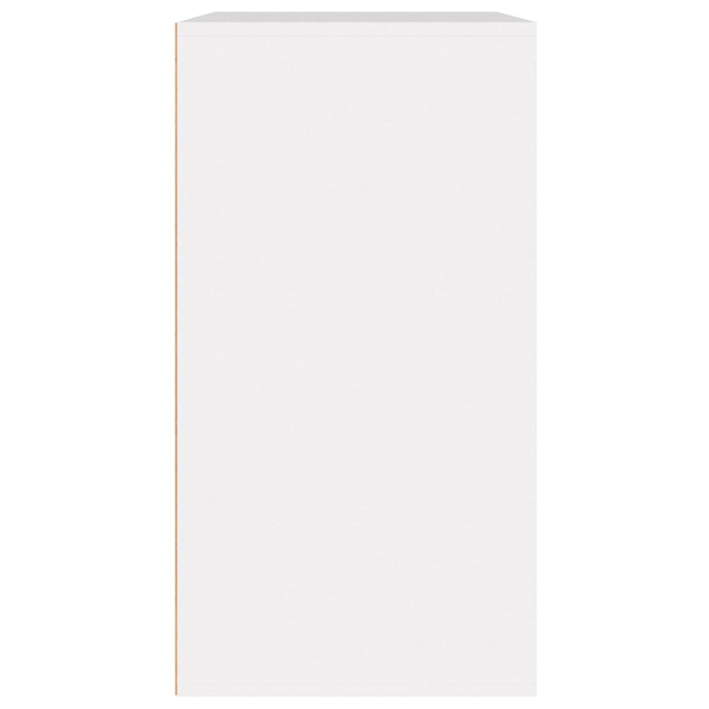 vidaXL Ντουλάπι Καλλυντικών Λευκό 80 x 40 x 75 εκ. από Επεξ. ξύλο