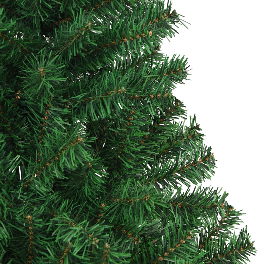 vidaXL Χριστουγεννιάτικο Δέντρο με Πλούσια Κλαδιά Πράσινο 180 εκ. PVC