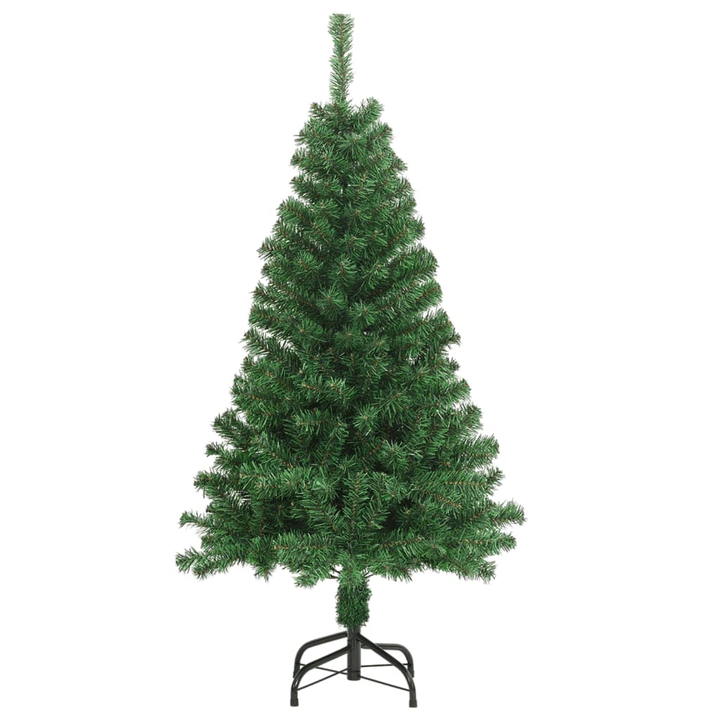 vidaXL Χριστουγεννιάτικο Δέντρο με Πλούσια Κλαδιά Πράσινο 120 εκ. PVC