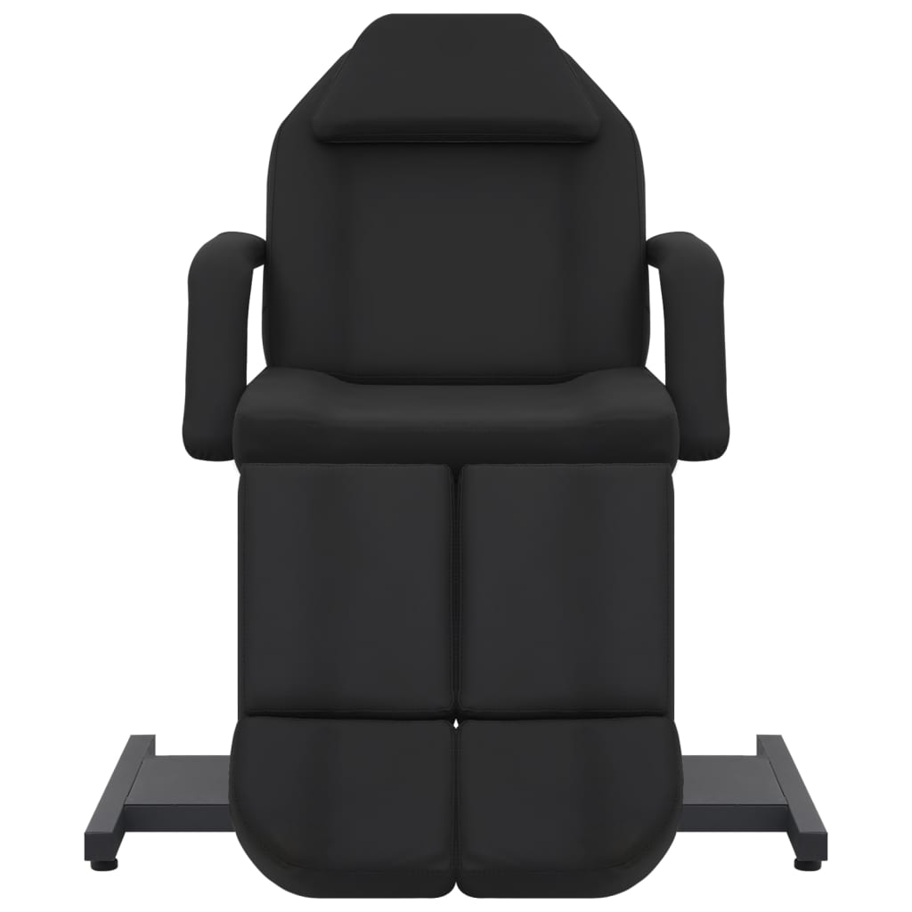 vidaXL Καρέκλα Αισθητικής Μαύρη 180 x 62 x 78 εκ. από Συνθετικό Δέρμα